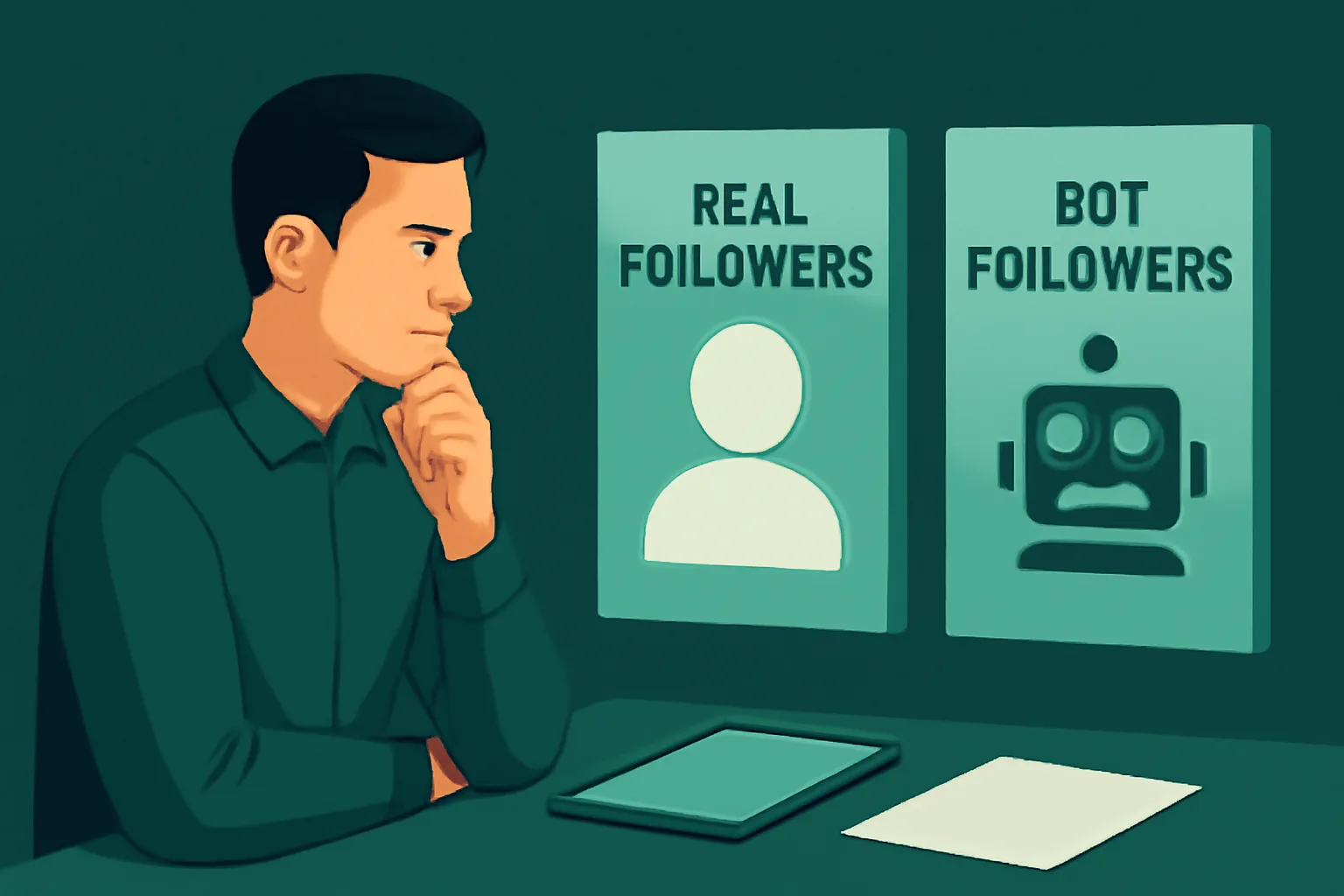 วิธีเลือกบริการเพิ่มผู้ติดตาม Facebook: Real Followers vs Bot Followers แบบไหนเหมาะกับธุรกิจคุณ
