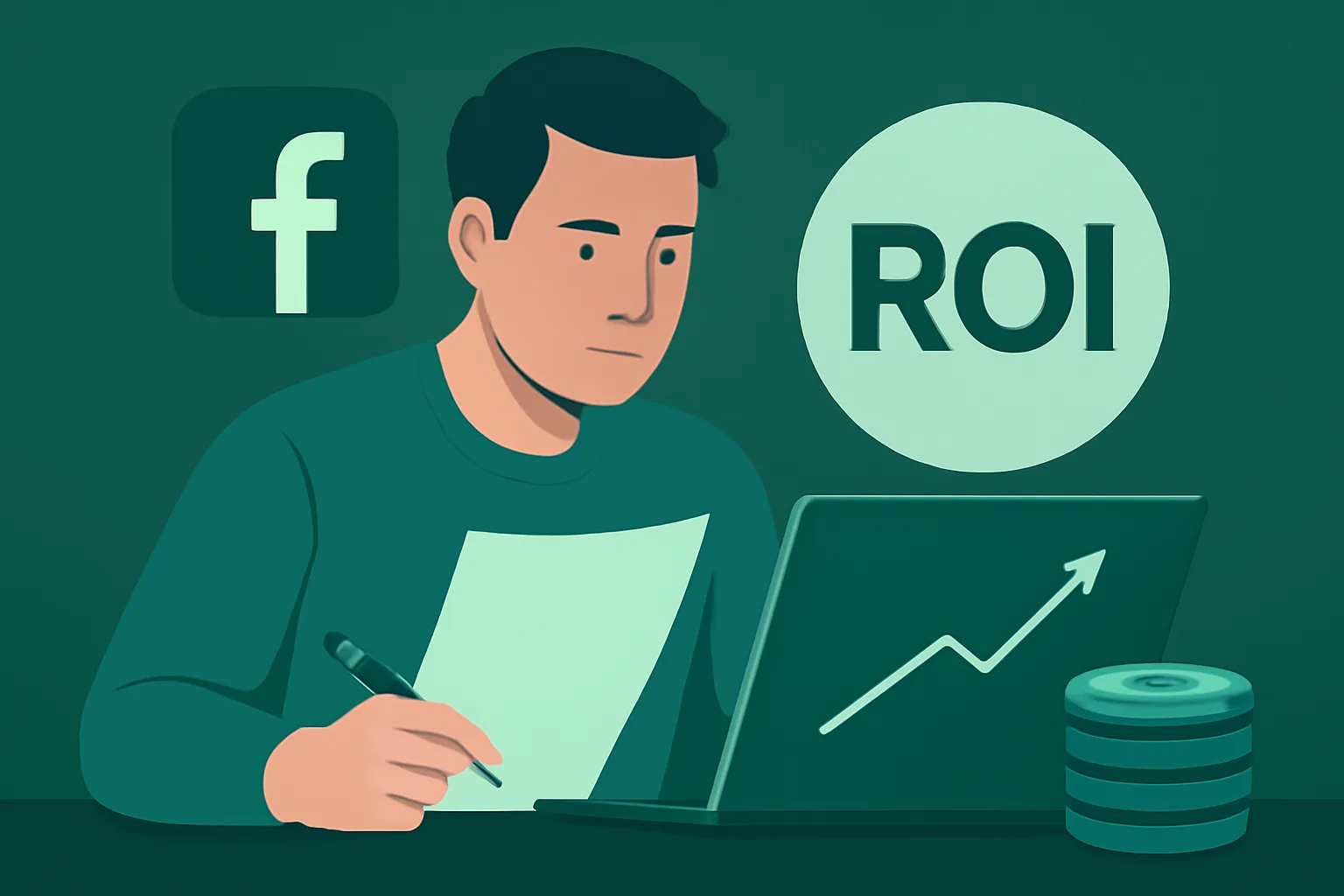 วิธีคำนวณ ROI จากการเพิ่มผู้ติดตาม Facebook (Thai) แบบ General Followers: เลือกแบบไหนให้คุ้มค่า?