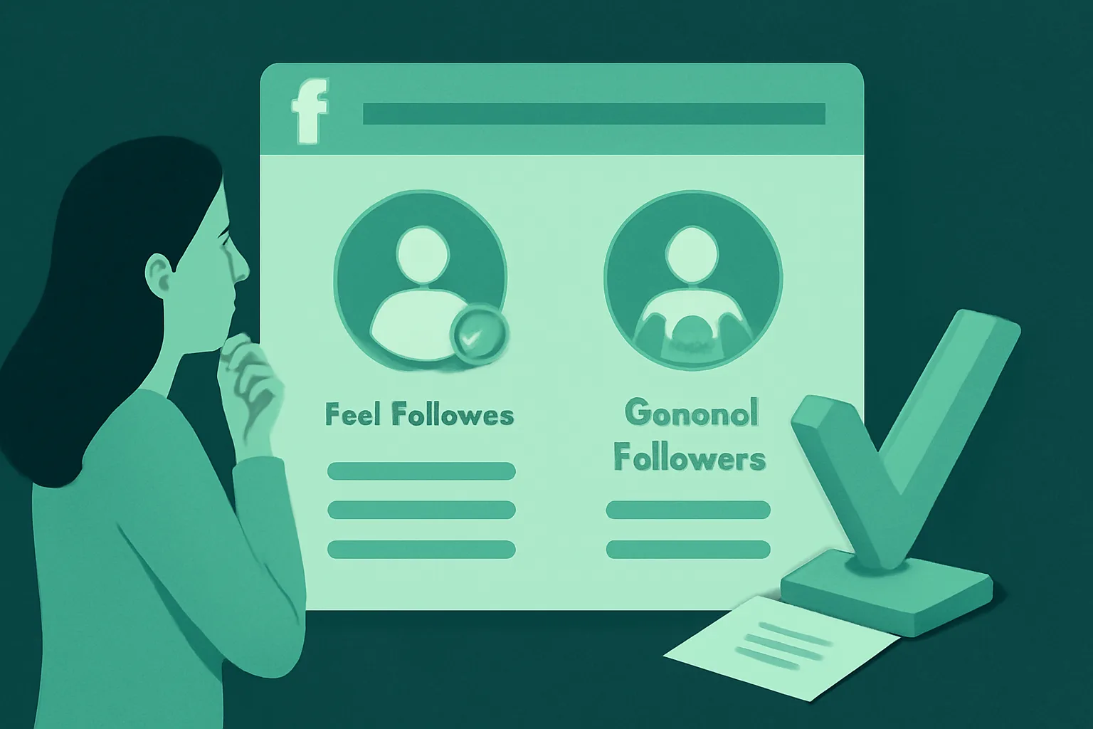 วิธีเลือกผู้ติดตาม Facebook: Real vs. General Followers แบบไหนเหมาะกับร้านค้าออนไลน์?