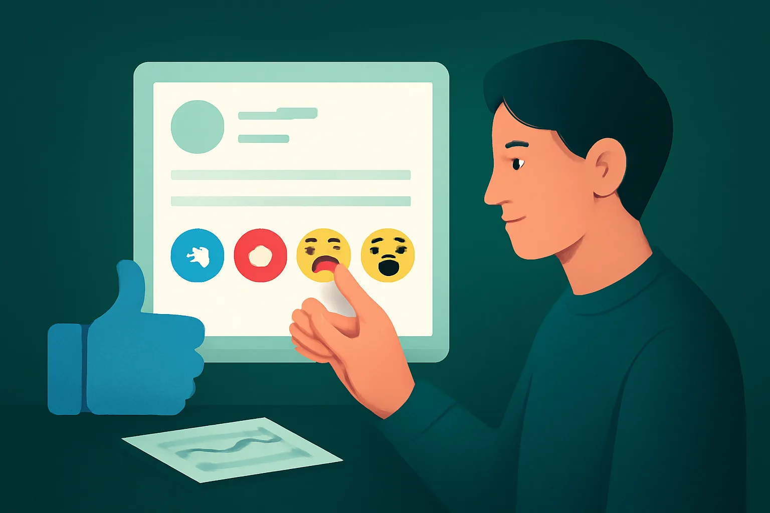 MetaSocial24Hr: เลือก Emoji Likes Facebook ให้เป็นธรรมชาติ เพิ่มการมีส่วนร่วม