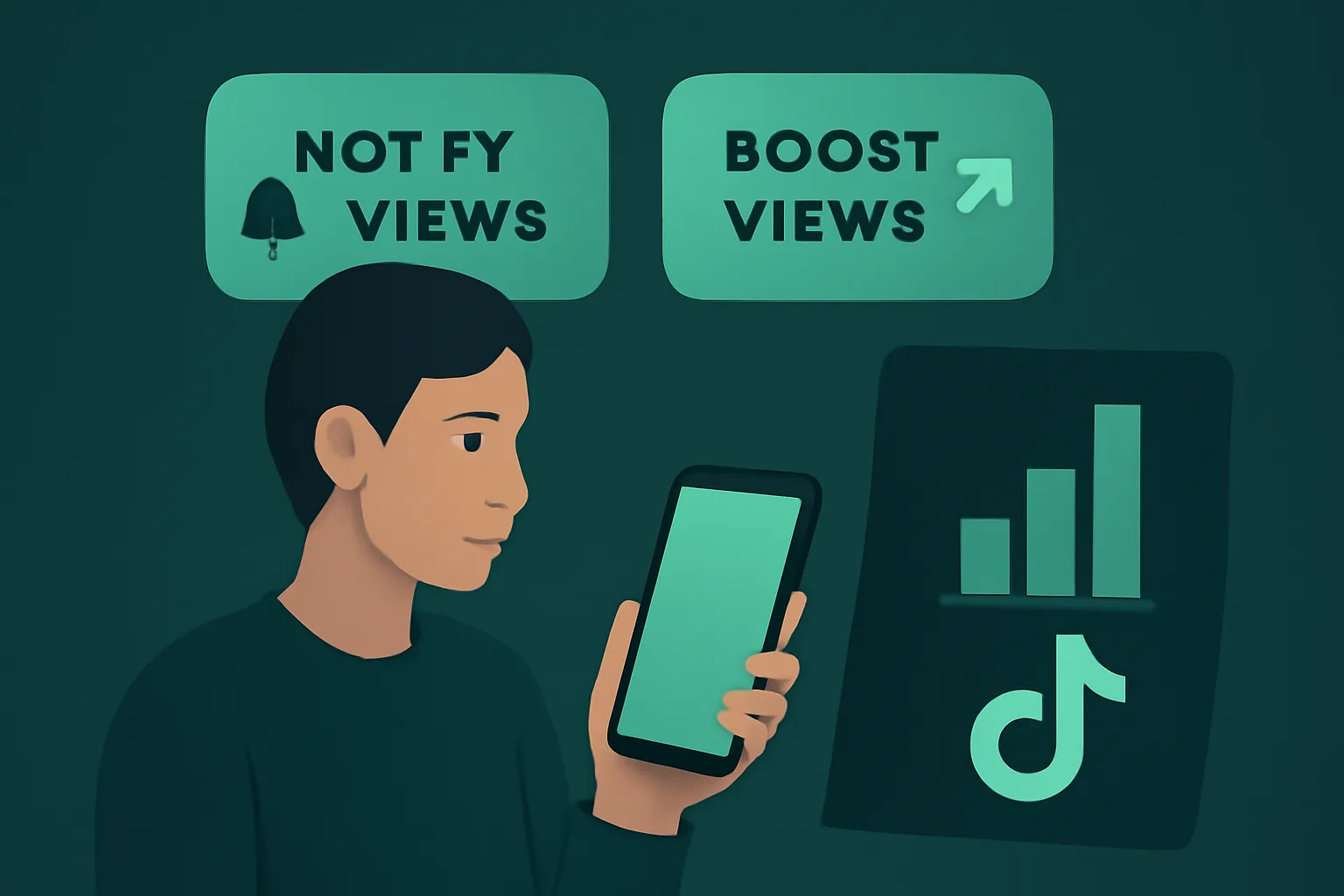 เพิ่มผู้ติดตาม TikTok คนไทย: Notify Views vs Boost Views ตัวเลือกไหนเพิ่มยอดขาย?