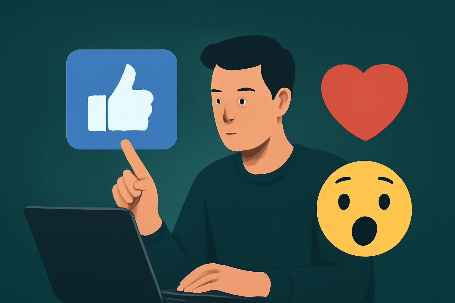 วิธีเลือก Emoji ไลค์ Facebook ให้โดนใจลูกค้า | MetaSocial24Hr