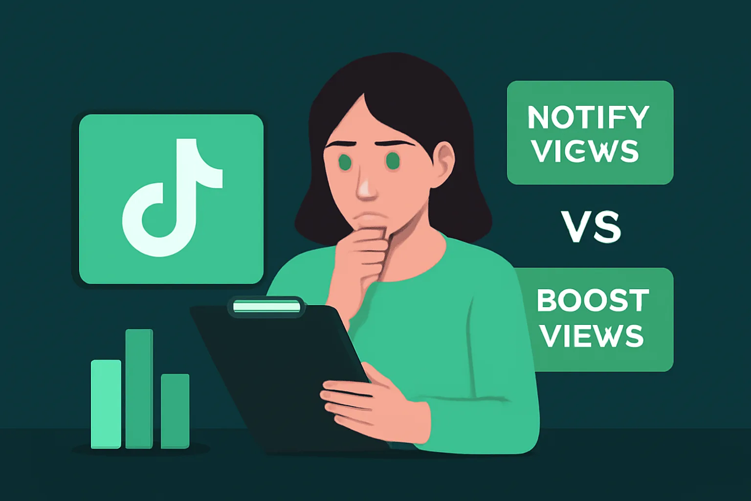 เปรียบเทียบ Notify Views vs Boost Views: บริการเพิ่มยอดวิว TikTok แบบไหนเหมาะกับร้านค้าออนไลน์?