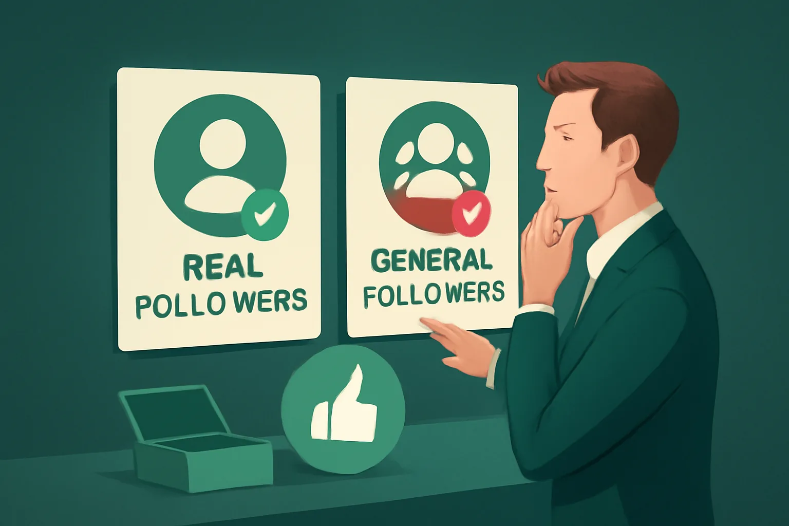 วิธีเลือกประเภทผู้ติดตาม Facebook: Real vs. General Followers ตัวไหนเหมาะกับธุรกิจคุณ?