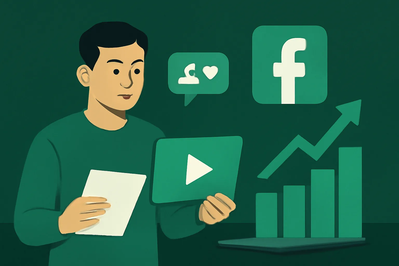 MetaSocial24Hr: คู่มือเลือกบริการเพิ่มยอดวิววิดีโอ Facebook เหมาะกับร้านค้าออนไลน์