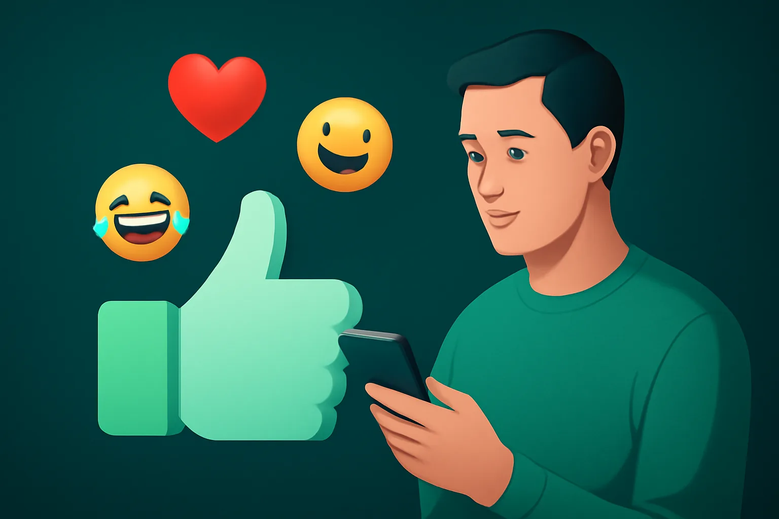 Facebook: ปรับแต่ง Emoji เพิ่มไลค์โพสต์ให้ดูเป็นธรรมชาติ