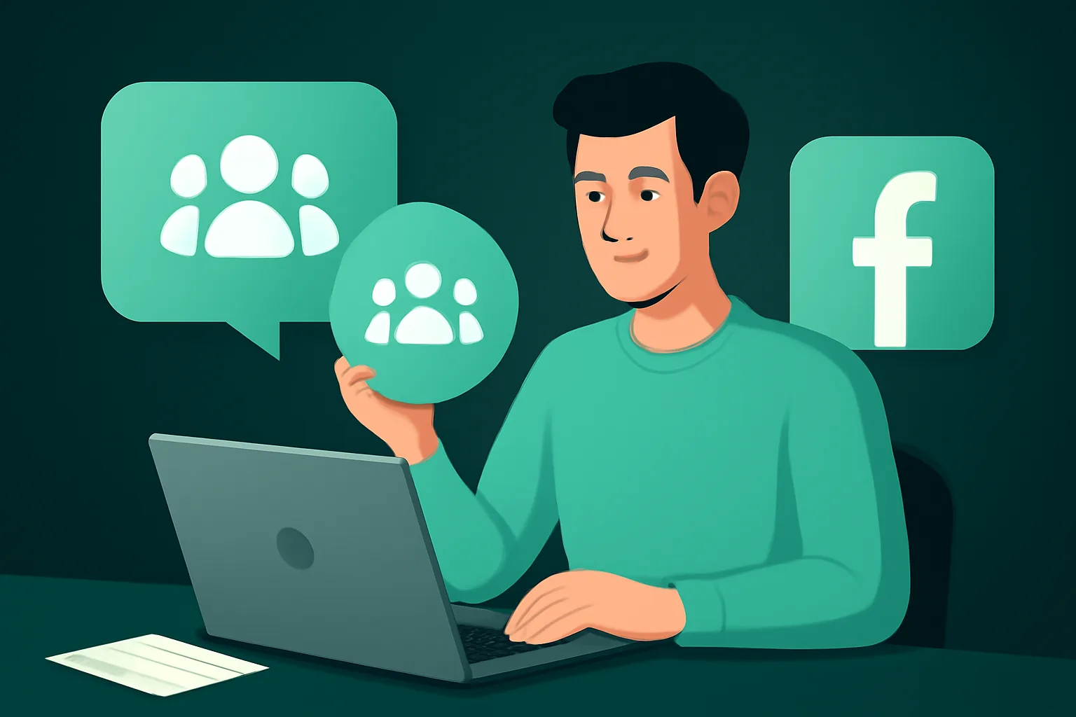 Facebook: วิธีใช้บริการ 'เพิ่มคนเข้ากลุ่ม' สร้างชุมชนร้านค้าให้แข็งแกร่ง