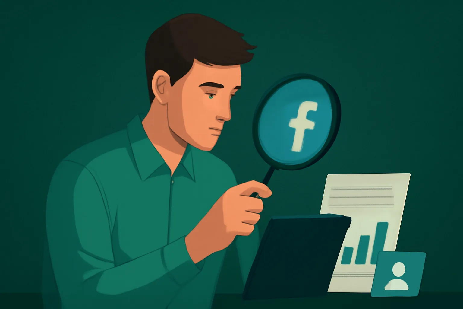 Facebook: ตรวจสอบคุณภาพผู้ติดตาม (ไทย) ประเมินผลตอบแทนที่แท้จริง