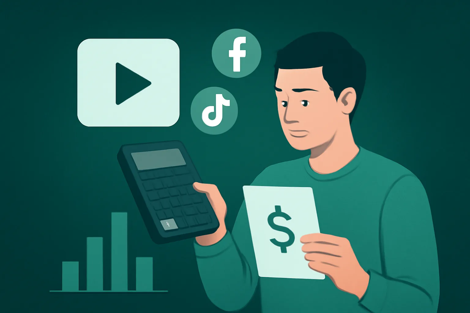 MetaSocial24Hr: คำนวณต้นทุนต่อยอดวิว (CPV) สำหรับวิดีโอ Facebook และ TikTok
