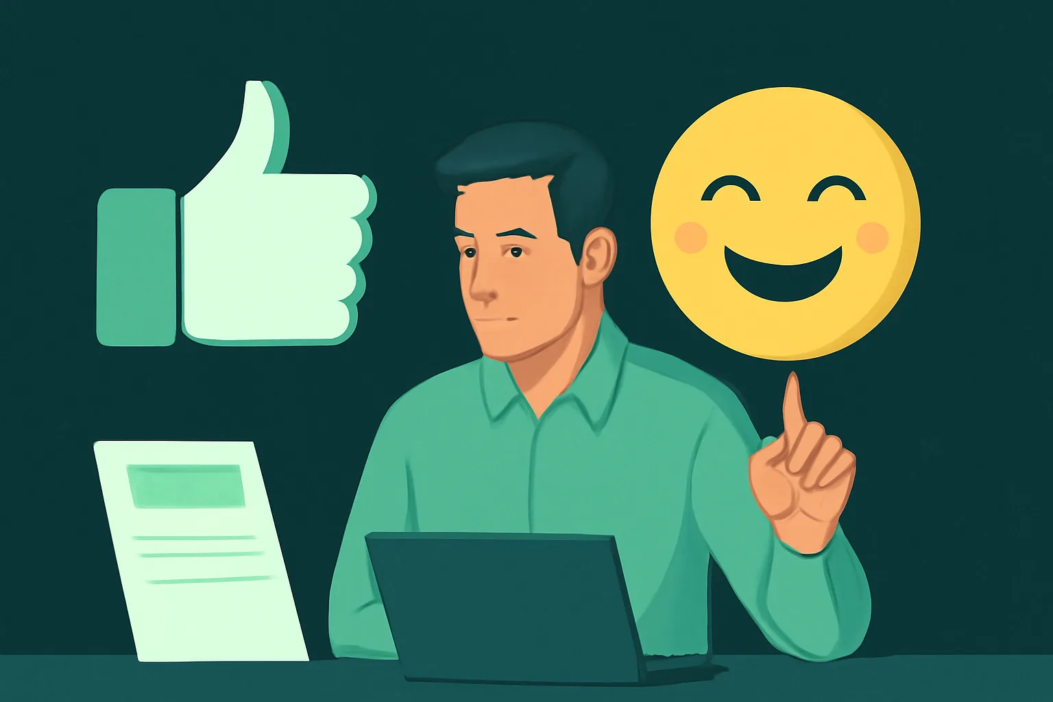 Facebook: เลือกประเภทไลค์ (Emoji vs. ปกติ) ให้โพสต์ธุรกิจดูเป็นธรรมชาติ