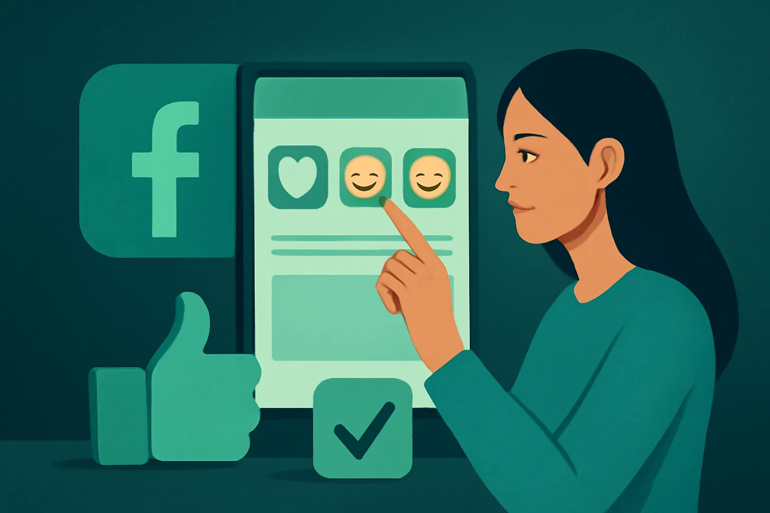 วิธีเลือก Emoji เพิ่มไลค์ให้โพสต์ Facebook สื่อสาร "บุคลิก" ร้านค้าออนไลน์