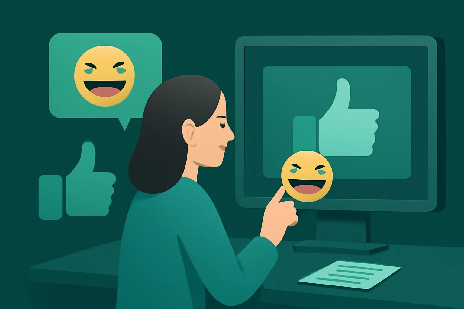 วิธี ปั้ ม ไล ค์ Facebook ง่ายๆ ด้วย Emoji ให้ร้านค้าปัง