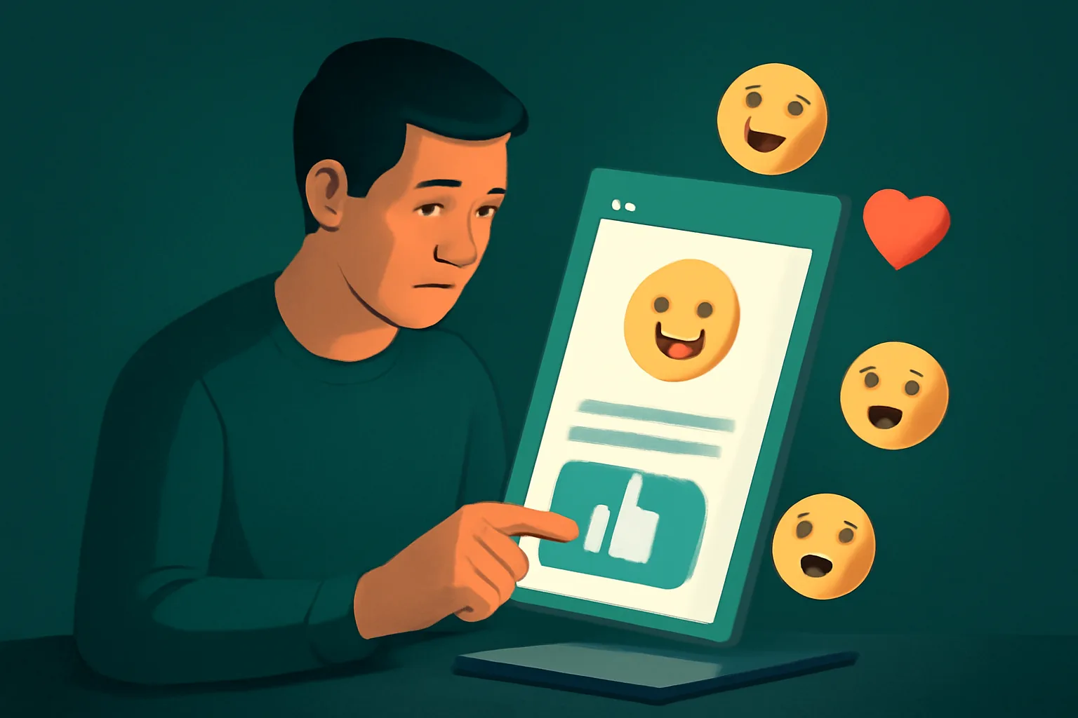 Facebook: เลือกใช้บริการ "Emoji" เพิ่มไลค์โพสต์ สื่อสารอารมณ์ตรงใจ