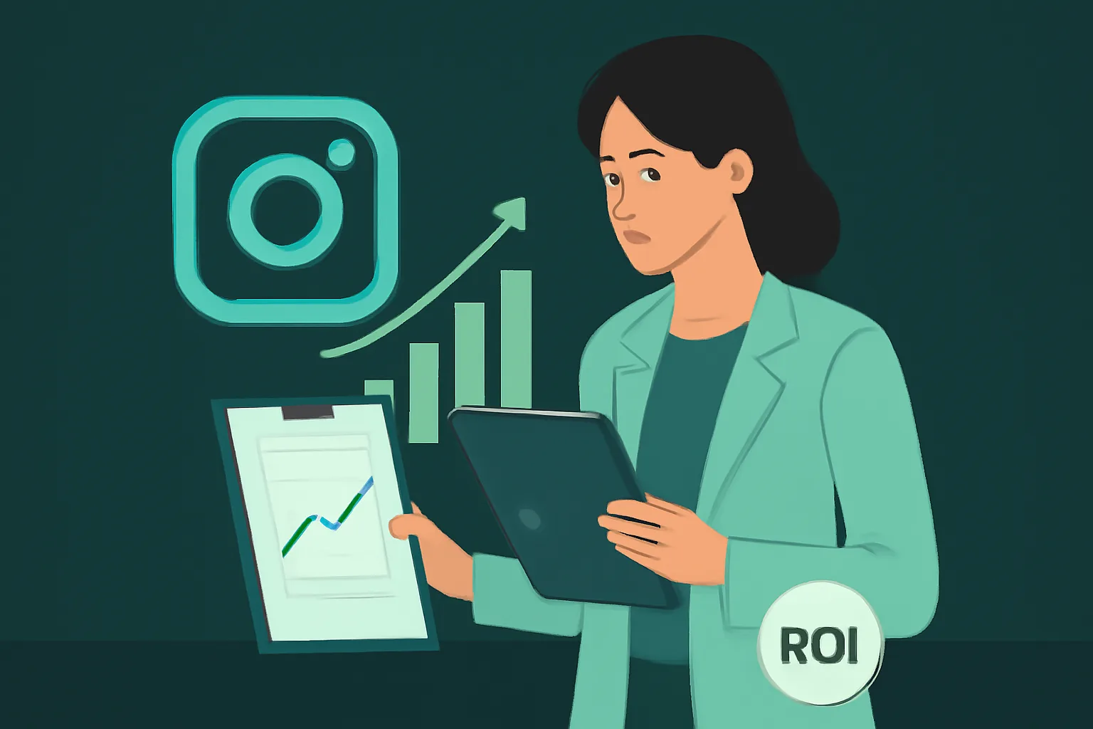 วิธีวัดผล ROI จากการใช้บริการเพิ่มผู้ติดตาม Instagram: ตัวชี้วัดสำคัญสำหรับเจ้าของร้านค้าออนไลน์