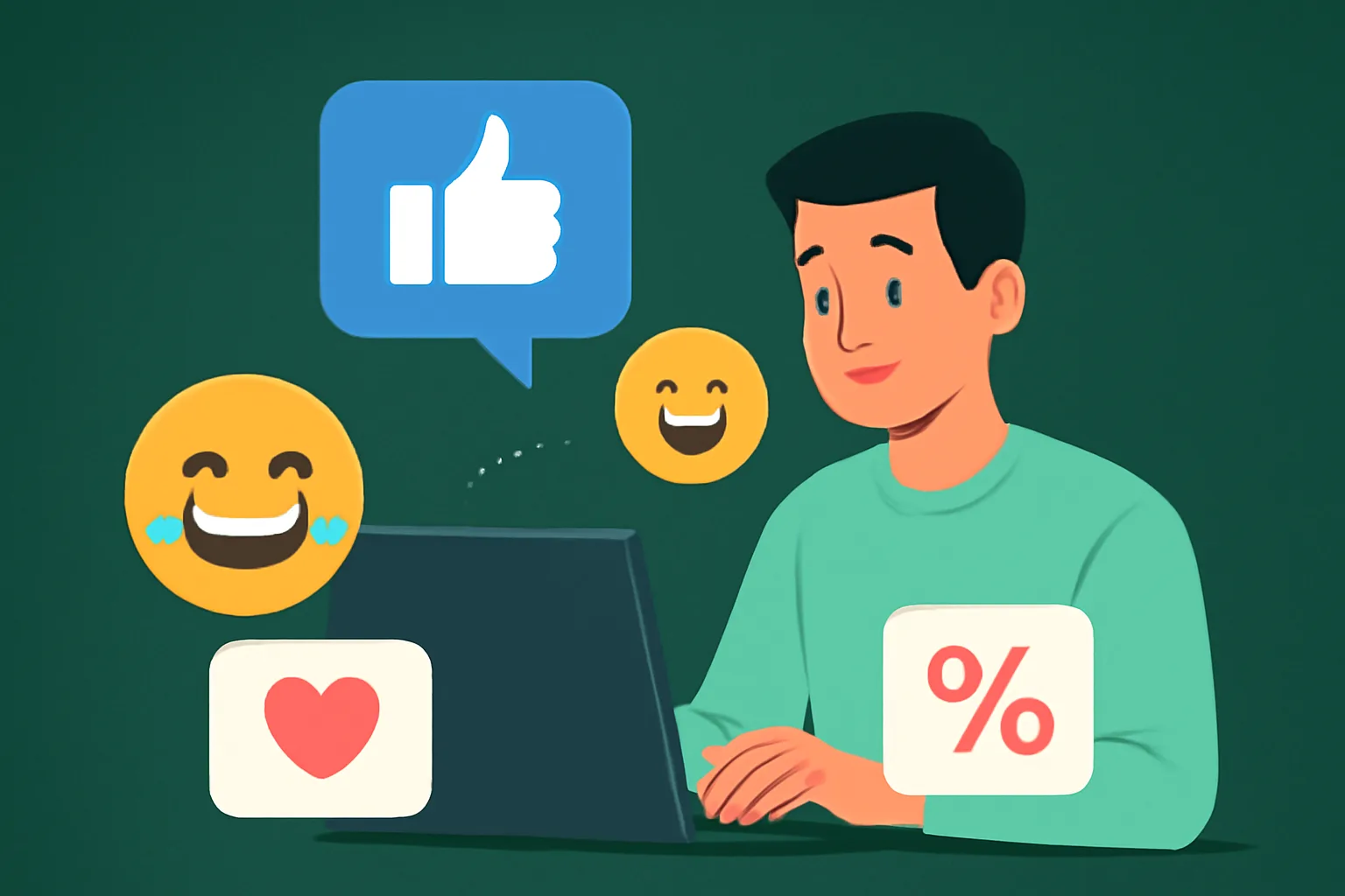 การเลือก Emoji เพิ่มไลค์ Facebook ให้สื่อสารตรงใจแบรนด์และดึงดูดลูกค้า