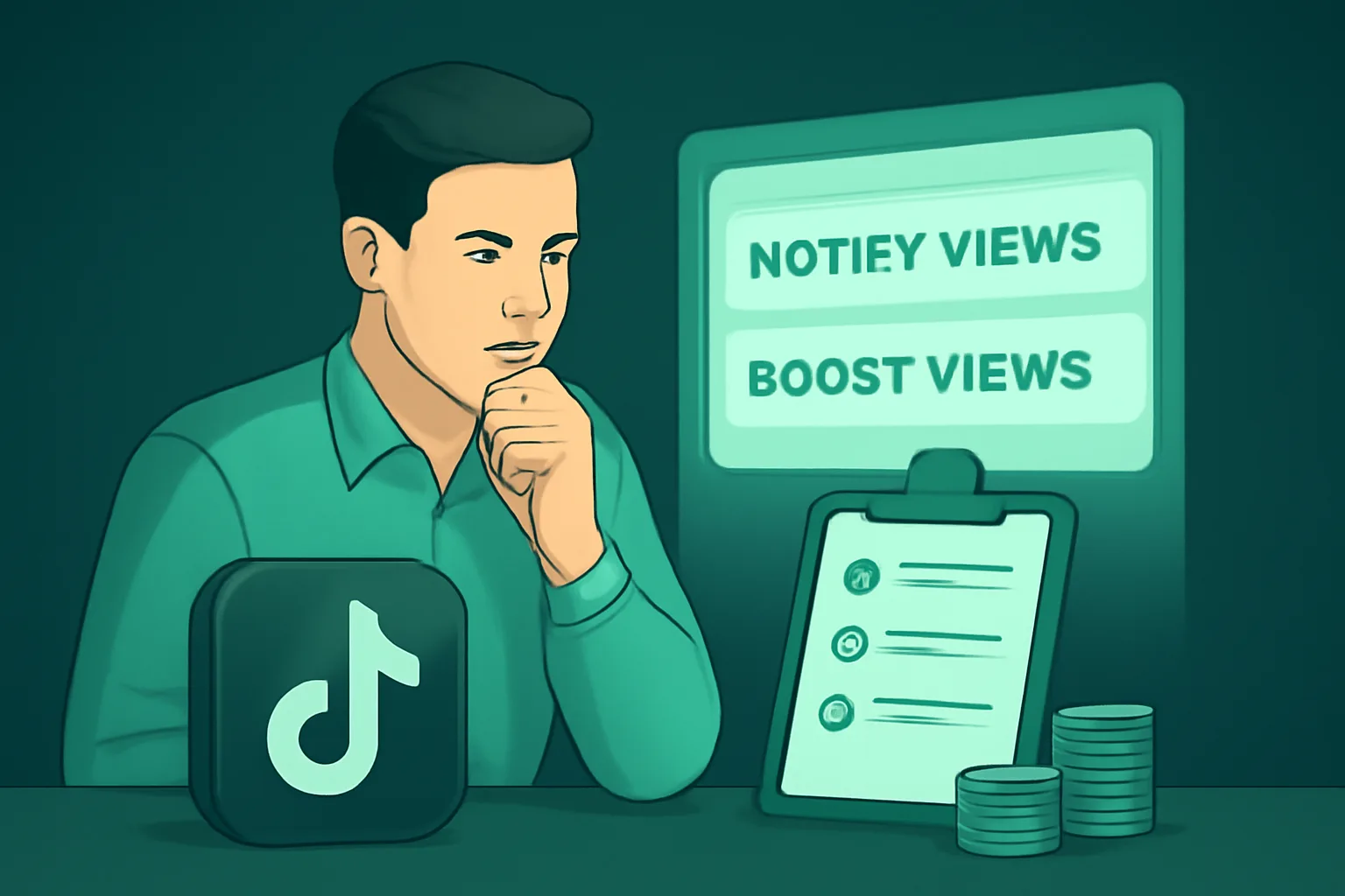วิธีเลือกแพ็กเกจเพิ่มยอดวิว TikTok: Notify Views vs Boost Views ให้คุ้มค่า