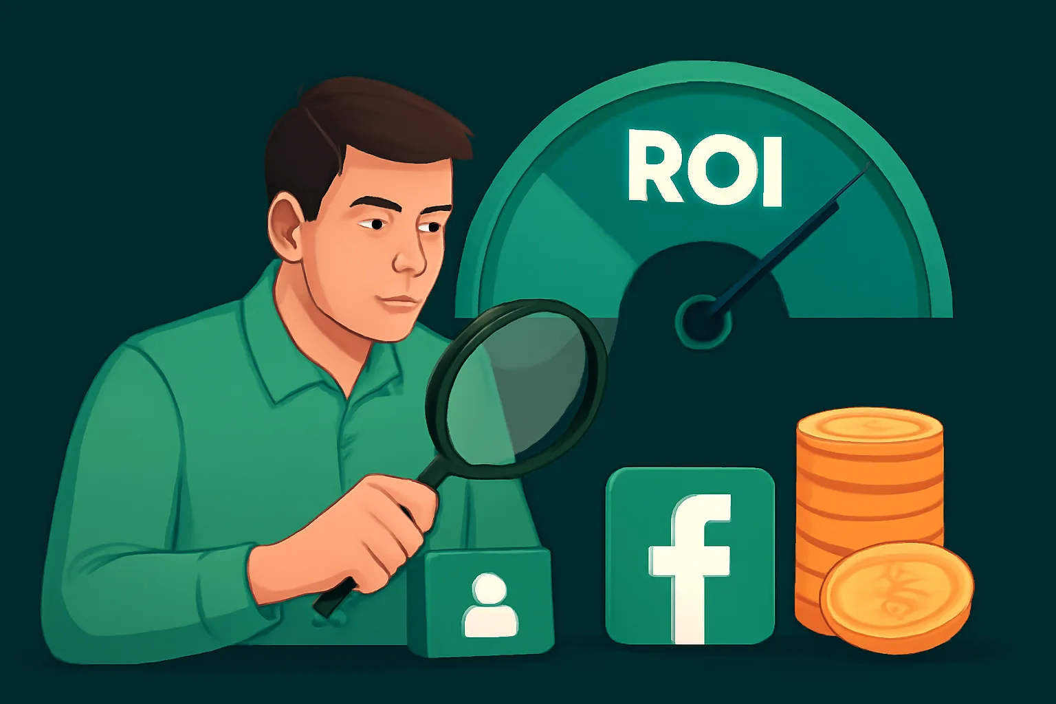 Facebook: วิธีประเมินความคุ้มค่าบริการ 'เพิ่มผู้ติดตาม (Thai)' ด้วย ROI