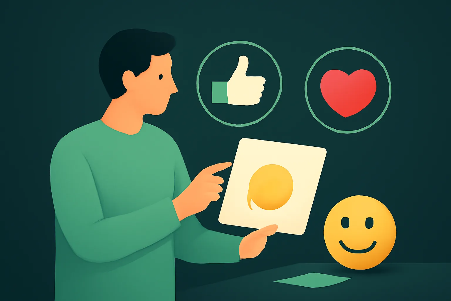 วิธีเลือก Emoji Likes บน Facebook ให้โพสต์สินค้า "ปัง"