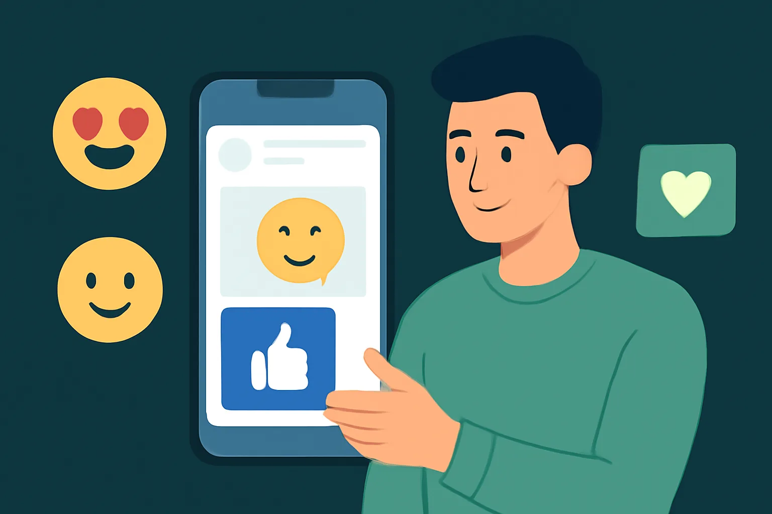 Facebook: เลือกบริการ 'เพิ่มไลค์โพสต์ (Emoji)' สื่ออารมณ์สินค้าถึงเป้าหมาย