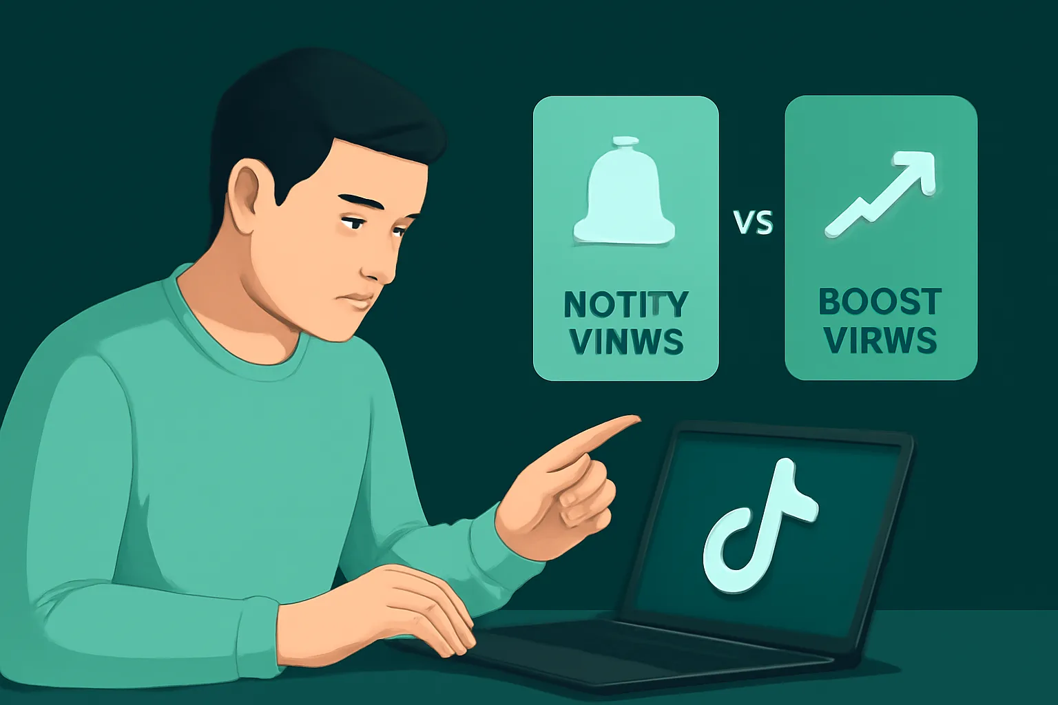 เว็บปั๊มวิว TikTok: Notify Views vs Boost Views เลือกแบบไหนคุ้มค่าที่สุด?