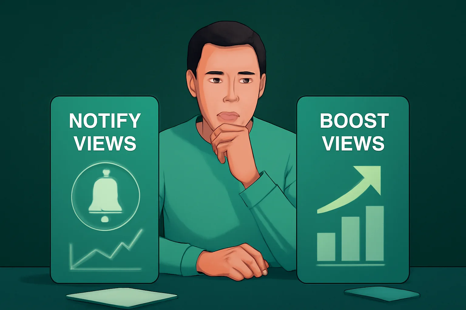 เปรียบเทียบ Notify Views และ Boost Views: เพิ่มยอดวิว TikTok แบบไหนคุ้มค่าสำหรับร้านค้าออนไลน์?