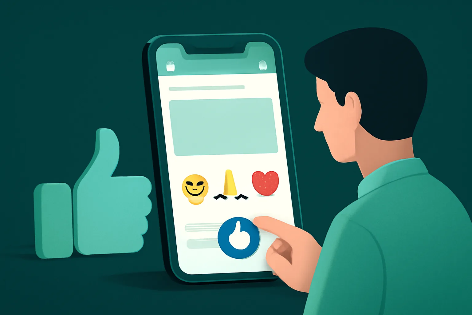 MetaSocial24Hr: เทคนิคเลือก Emoji Likes Facebook ให้โพสต์ร้านค้าดูเป็นธรรมชาติ
