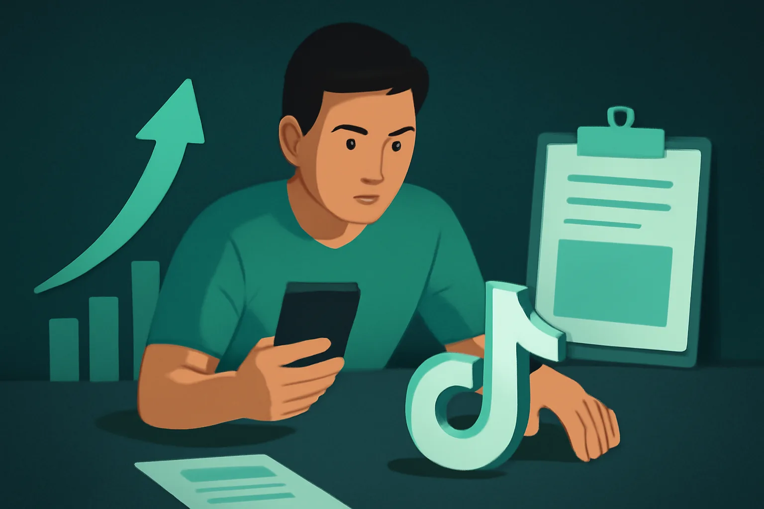 วิธีเพิ่มผู้ติดตาม TikTok คนไทย: Organic vs. บริการ MetaSocial24Hr