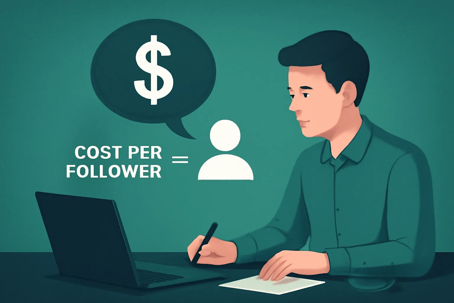 Facebook: คำนวณต้นทุนต่อผู้ติดตาม (Cost Per Follower) เพื่อประเมินความคุ้มค่าบริการเพิ่มผู้ติดตาม