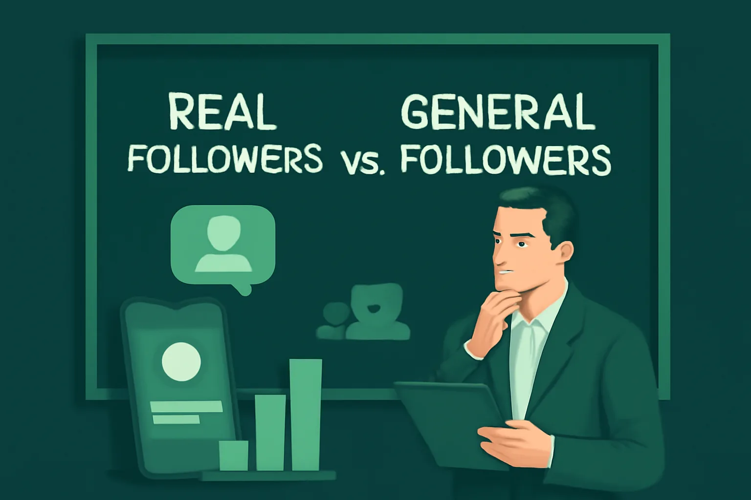 เปรียบเทียบ MetaSocial24Hr: บริการเพิ่มผู้ติดตาม Instagram (Thai) แบบ Real Followers vs. General Followers เลือกแบบไหนให้ธุรกิจ?