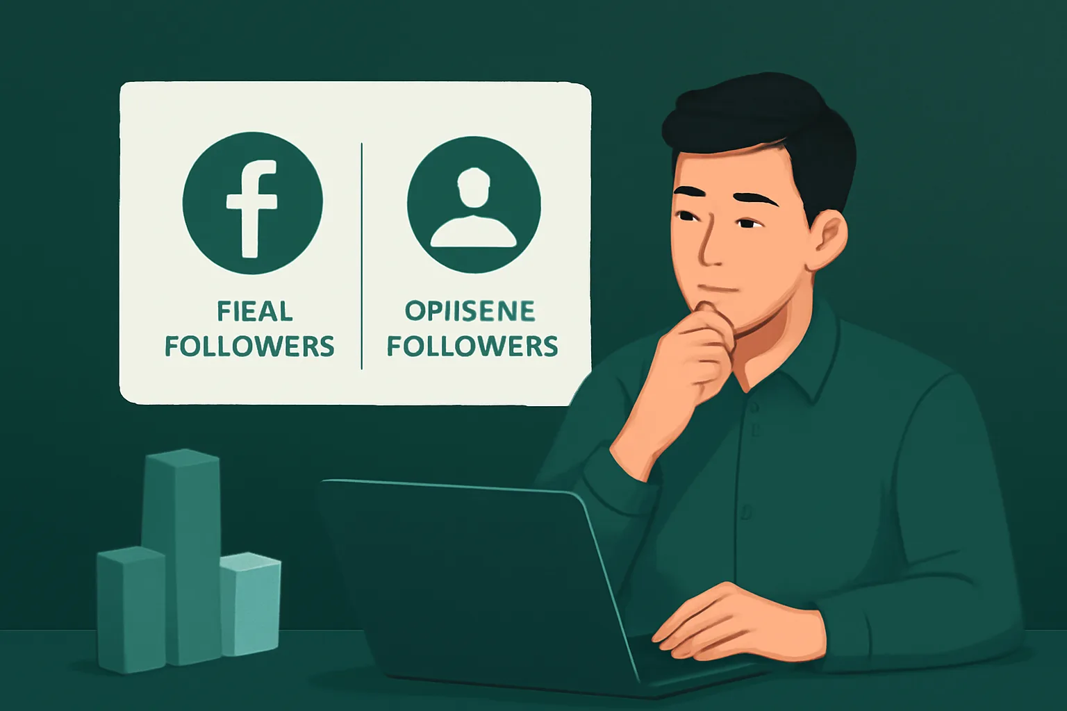 เปรียบเทียบผู้ติดตาม Facebook: Real Followers vs. General Followers สำหรับร้านค้าออนไลน์