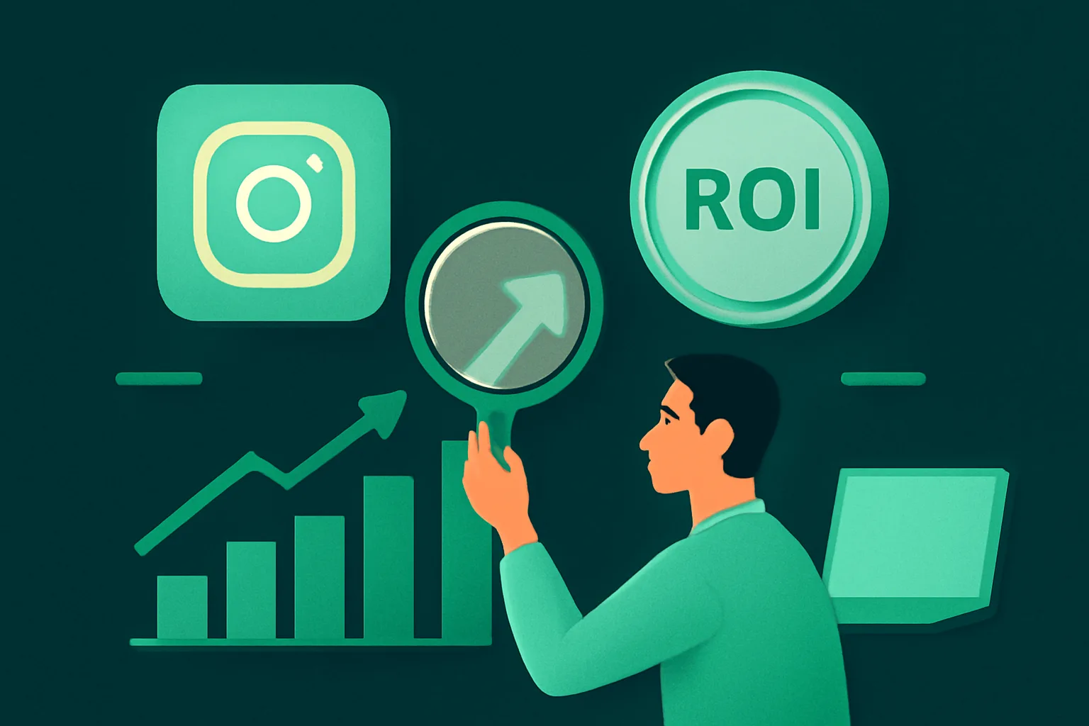 วิธีวัดผล ROI การใช้บริการเพิ่มผู้ติดตาม Instagram (Thai) แบบ General Followers ให้คุ้มค่า