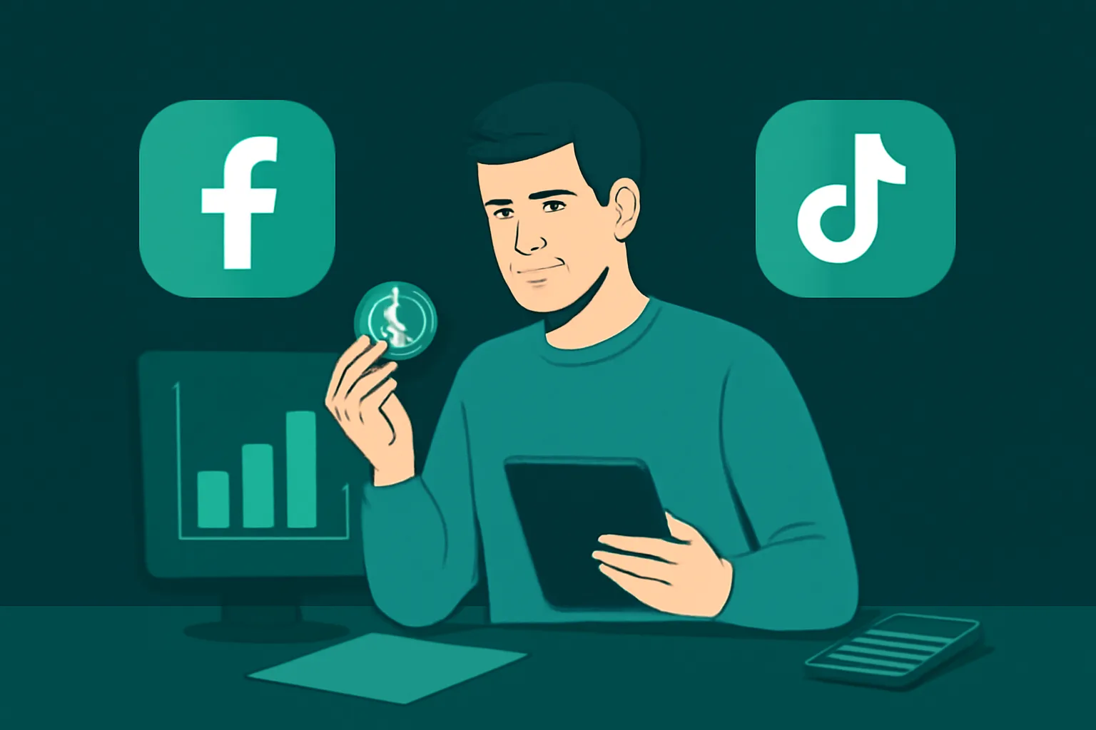 MetaSocial24Hr: เปรียบเทียบต้นทุนต่อยอดวิว (CPV) วิดีโอ Facebook และ TikTok สำหรับร้านค้าออนไลน์