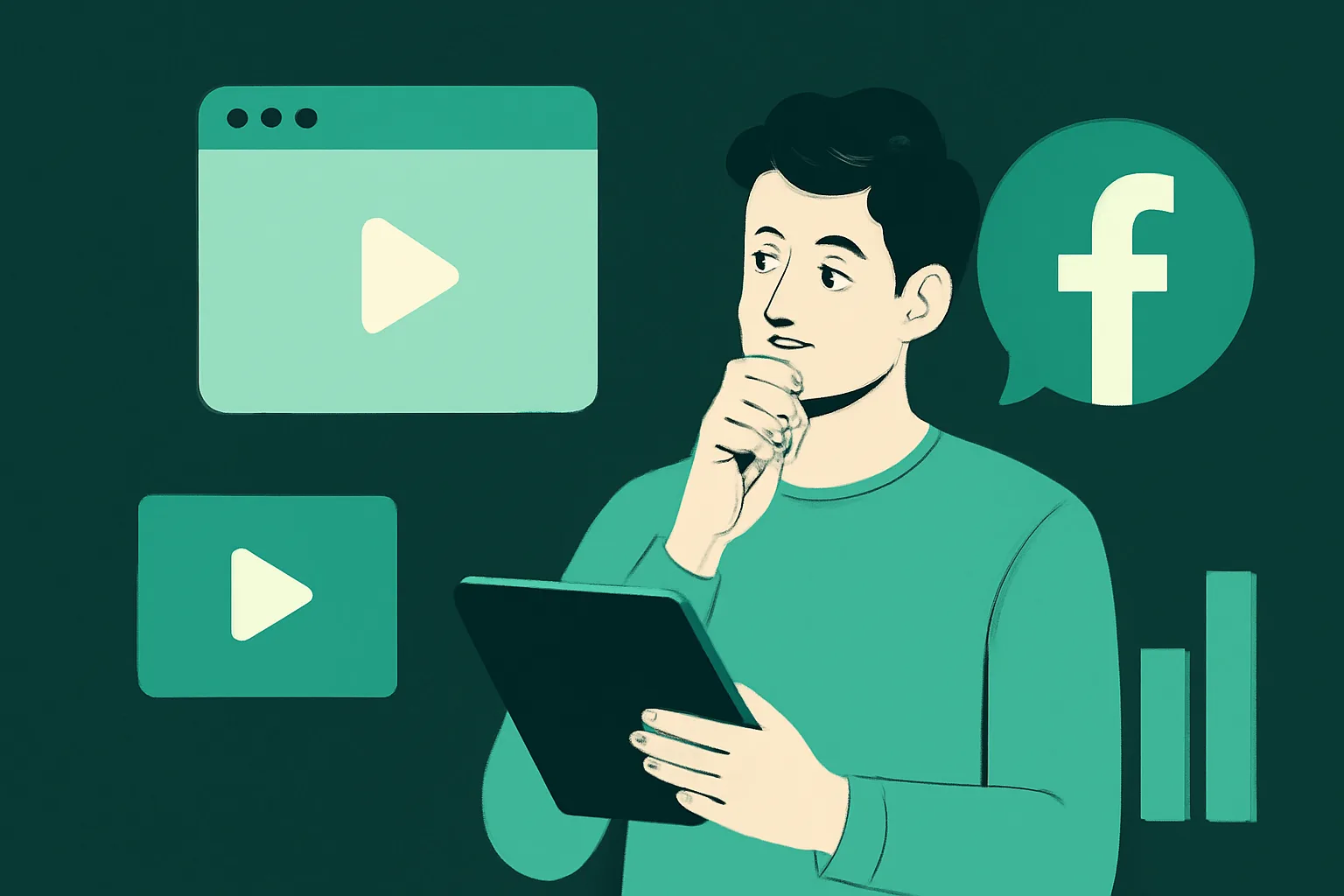 วิธีเลือกบริการเพิ่มยอดวิว Facebook ให้ตรงกับประเภทคอนเทนต์: Live, Reel, หรือ VOD