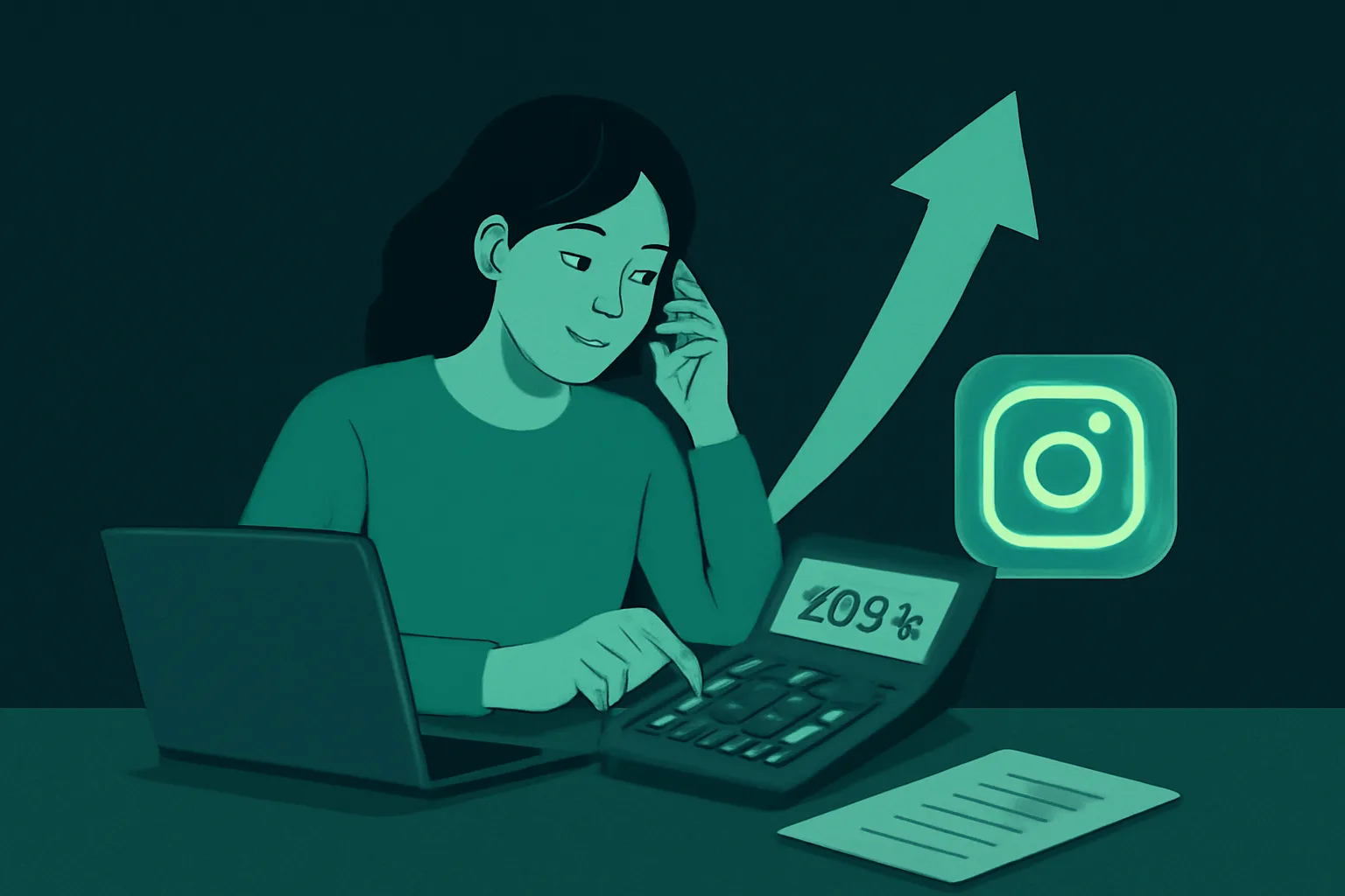คำนวณ ROI บริการเพิ่มผู้ติดตาม Instagram เพื่อธุรกิจ SME
