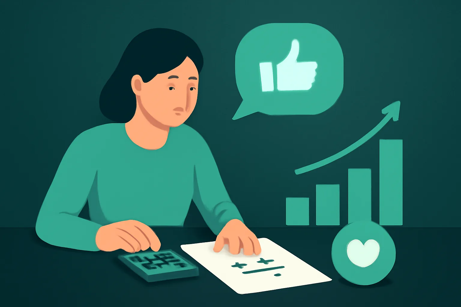 วิธีคำนวณต้นทุนต่อไลค์ (Cost Per Like) สำหรับบริการเพิ่มไลค์โพสต์ Facebook (Emoji)