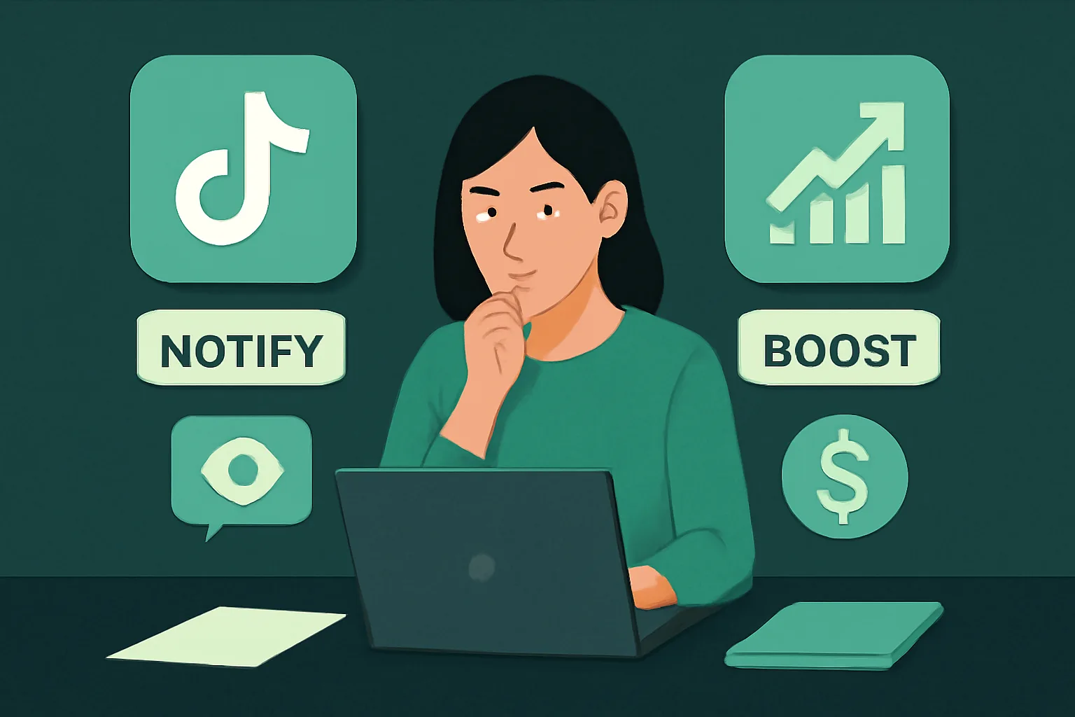 TikTok: Notify Views vs Boost Views เลือกแบบไหนให้ร้านค้าออนไลน์ได้ยอดวิวคุ้มค่าที่สุด