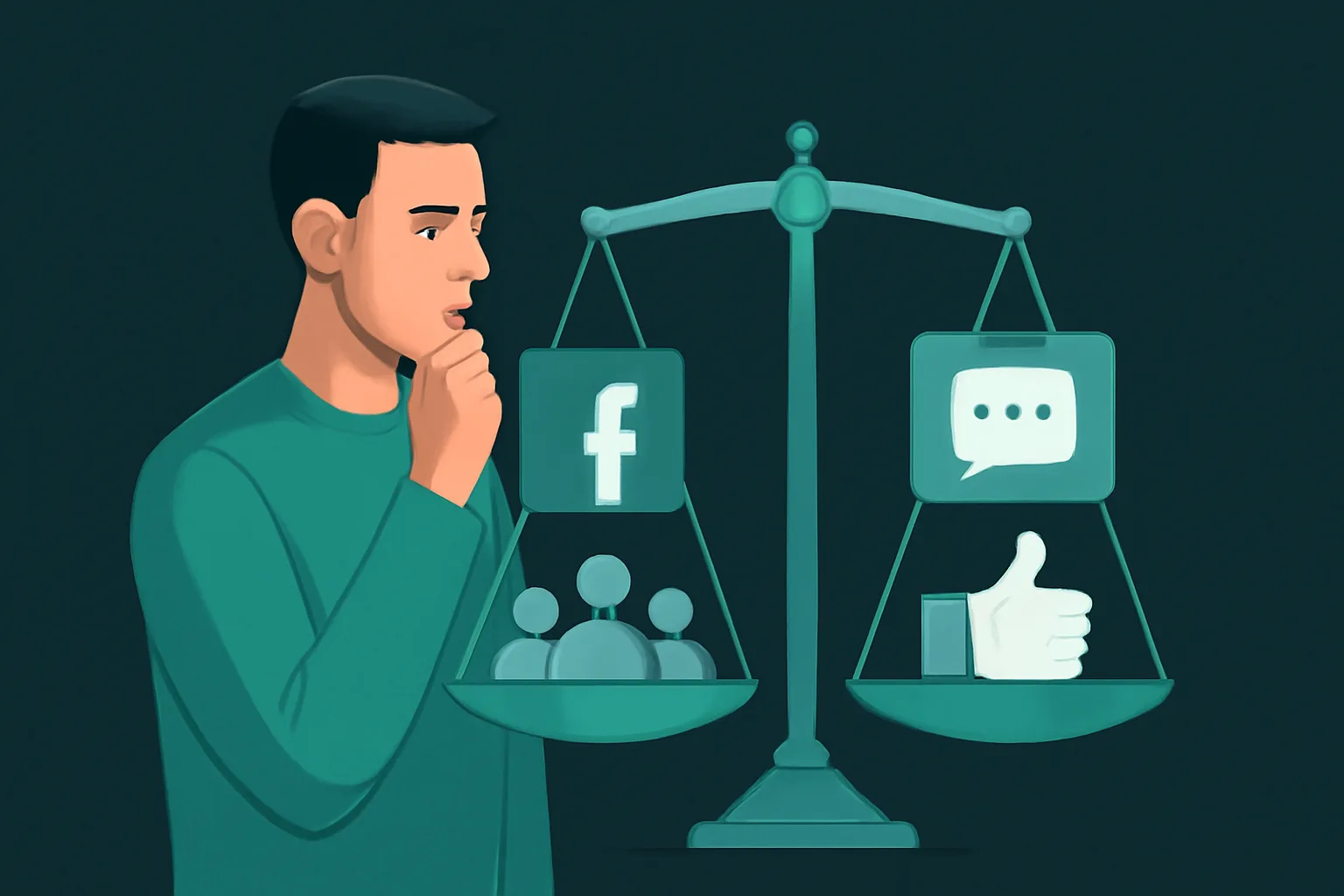 Facebook: ซื้อผู้ติดตาม vs สร้างการมีส่วนร่วมในกลุ่ม สำหรับร้านค้าออนไลน์