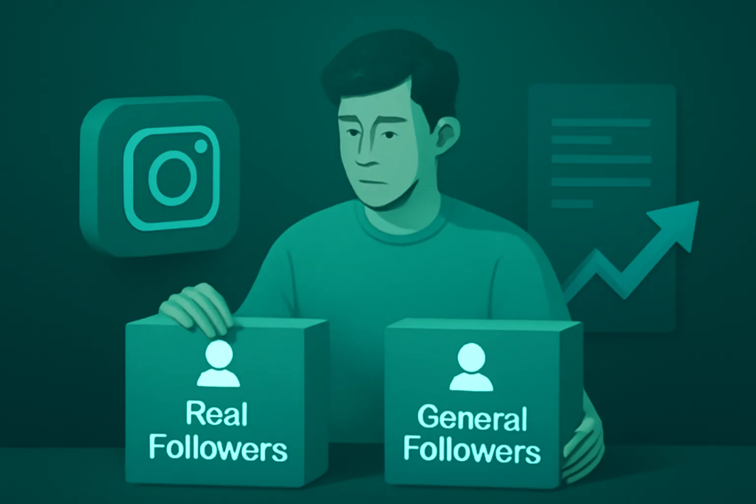 วิธีเลือก "เพิ่มผู้ติดตาม Instagram (Thai)": Real Followers vs. General Followers แบบไหนเหมาะกับธุรกิจ SME?