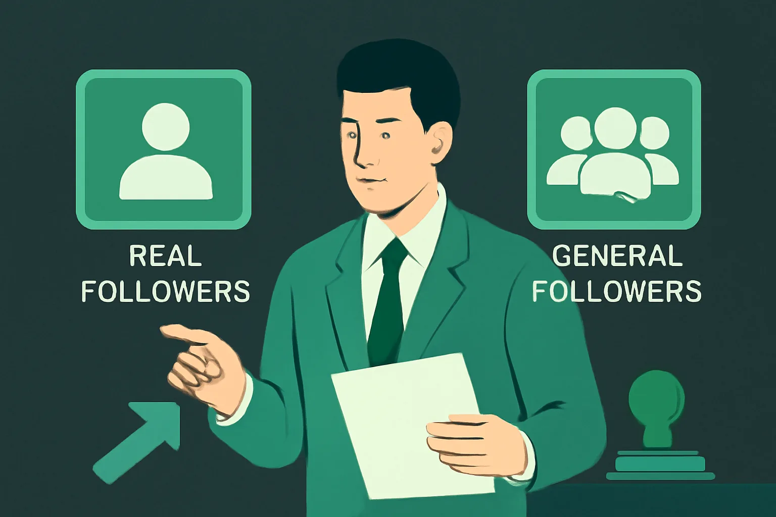 วิธีเลือก "เพิ่มผู้ติดตาม Instagram (Thai)": Real Followers vs. General Followers แบบไหนเหมาะกับธุรกิจ SME ของคุณ?