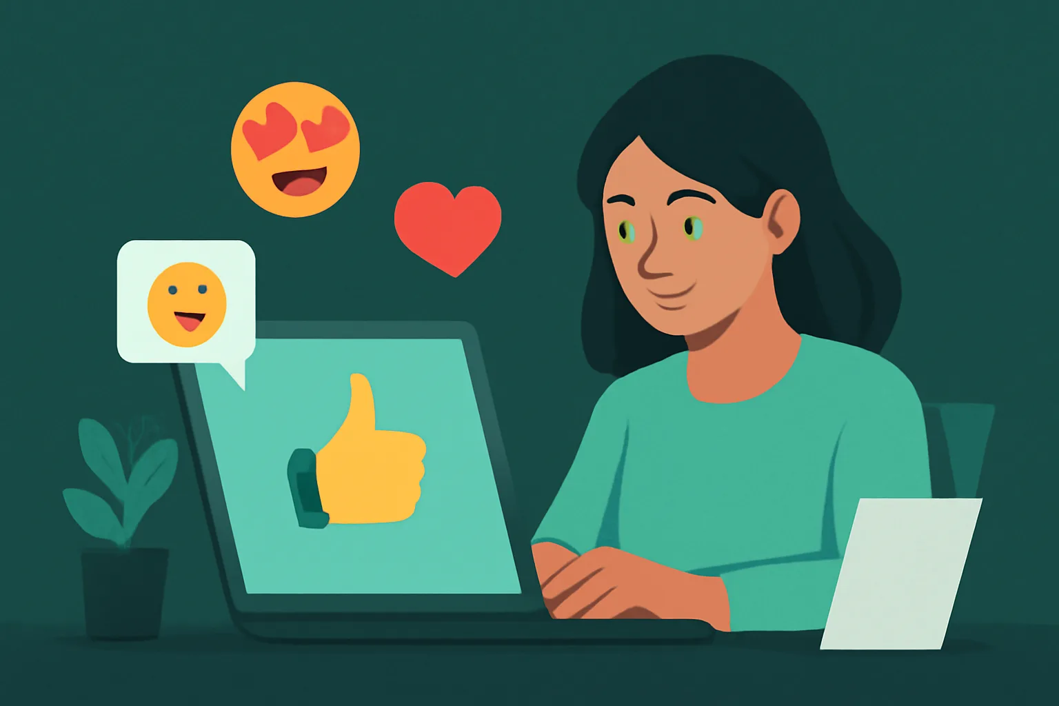 MetaSocial24Hr: วิธีเลือก Emoji เพิ่มไลค์โพสต์ Facebook สื่อสารอารมณ์สู่ลูกค้า