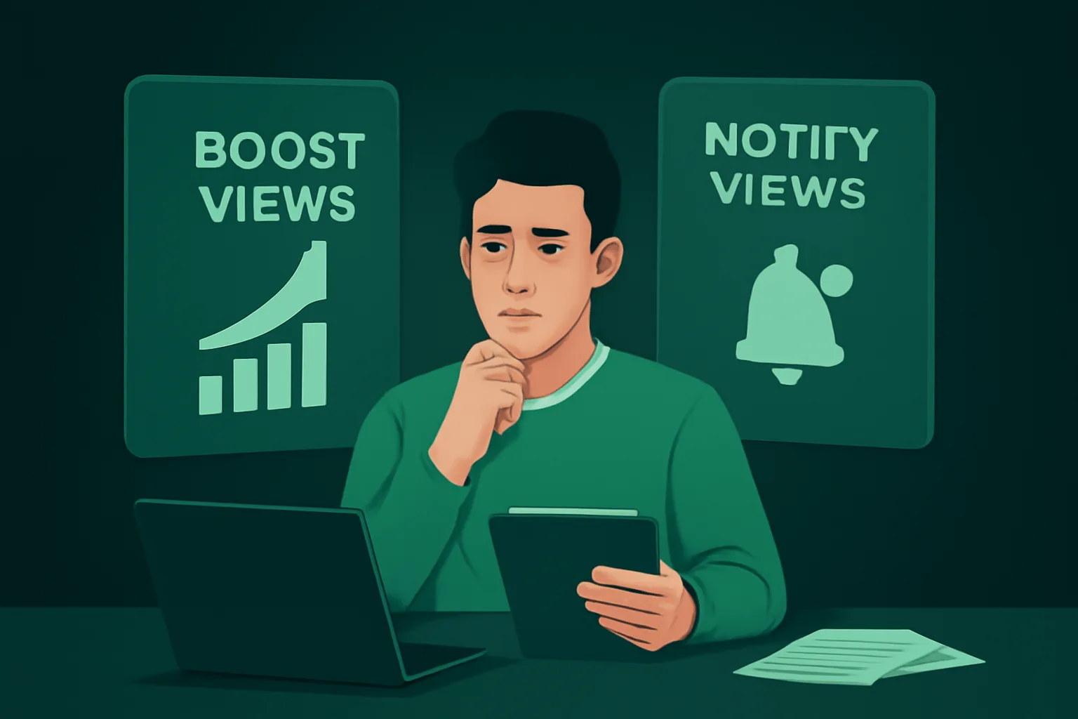 เปรียบเทียบ Boost Views vs Notify Views สำหรับ TikTok: เลือกวิธีเพิ่มยอดวิวให้คุ้มค่า