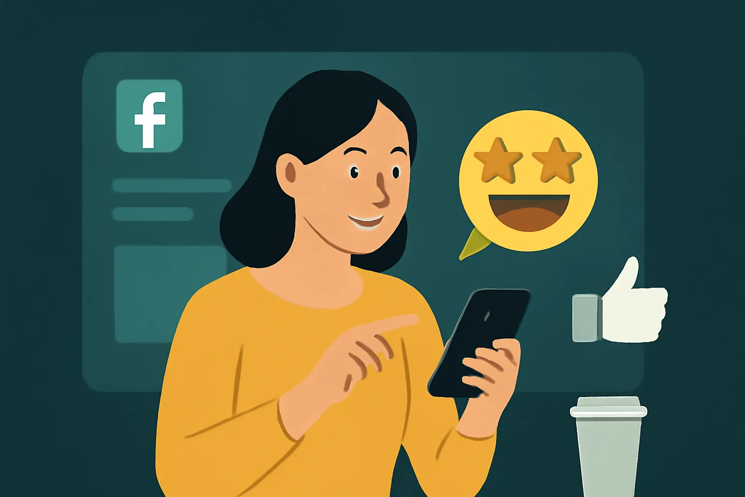 Facebook: เลือก Emoji เพิ่มไลค์ สื่อสารอารมณ์ร้านค้าโดนใจ