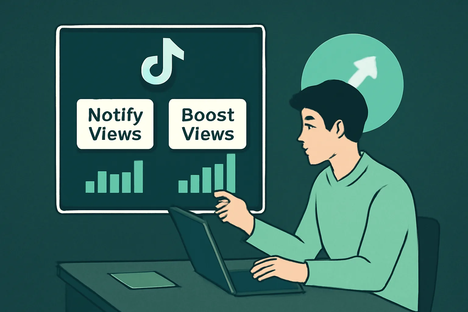 เลือกใช้บริการเพิ่มยอดวิว TikTok: Notify Views vs Boost Views ตัวไหนเหมาะกับร้านค้าออนไลน์?