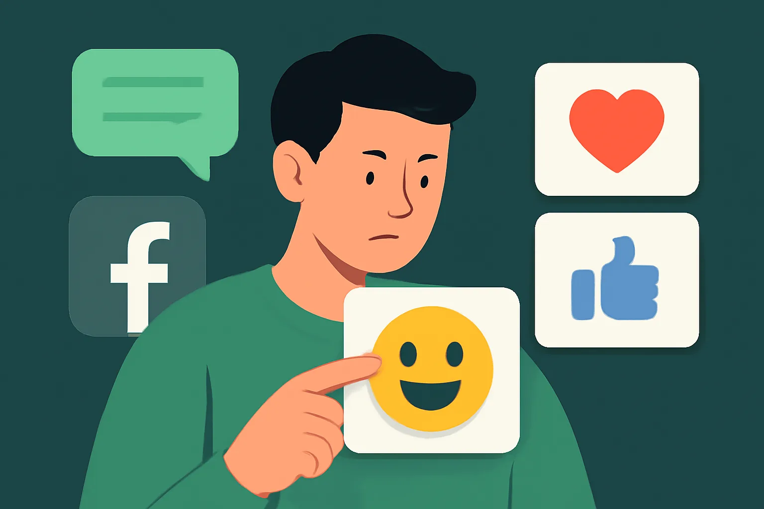 วิธีเลือกอิโมจิเพิ่มไลค์โพสต์ Facebook ให้ตรงบุคลิก และสร้างการมีส่วนร่วม