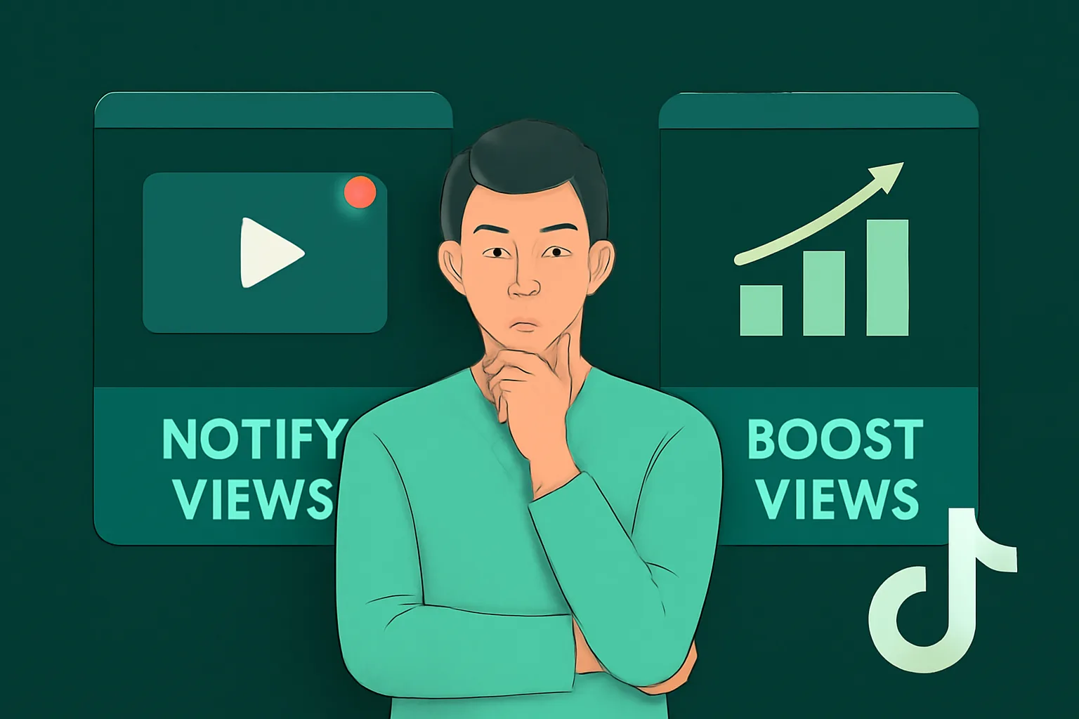 เพิ่มยอดวิววิดีโอ TikTok: Notify Views vs Boost Views แบบไหนคุ้มค่าสำหรับธุรกิจ SME?
