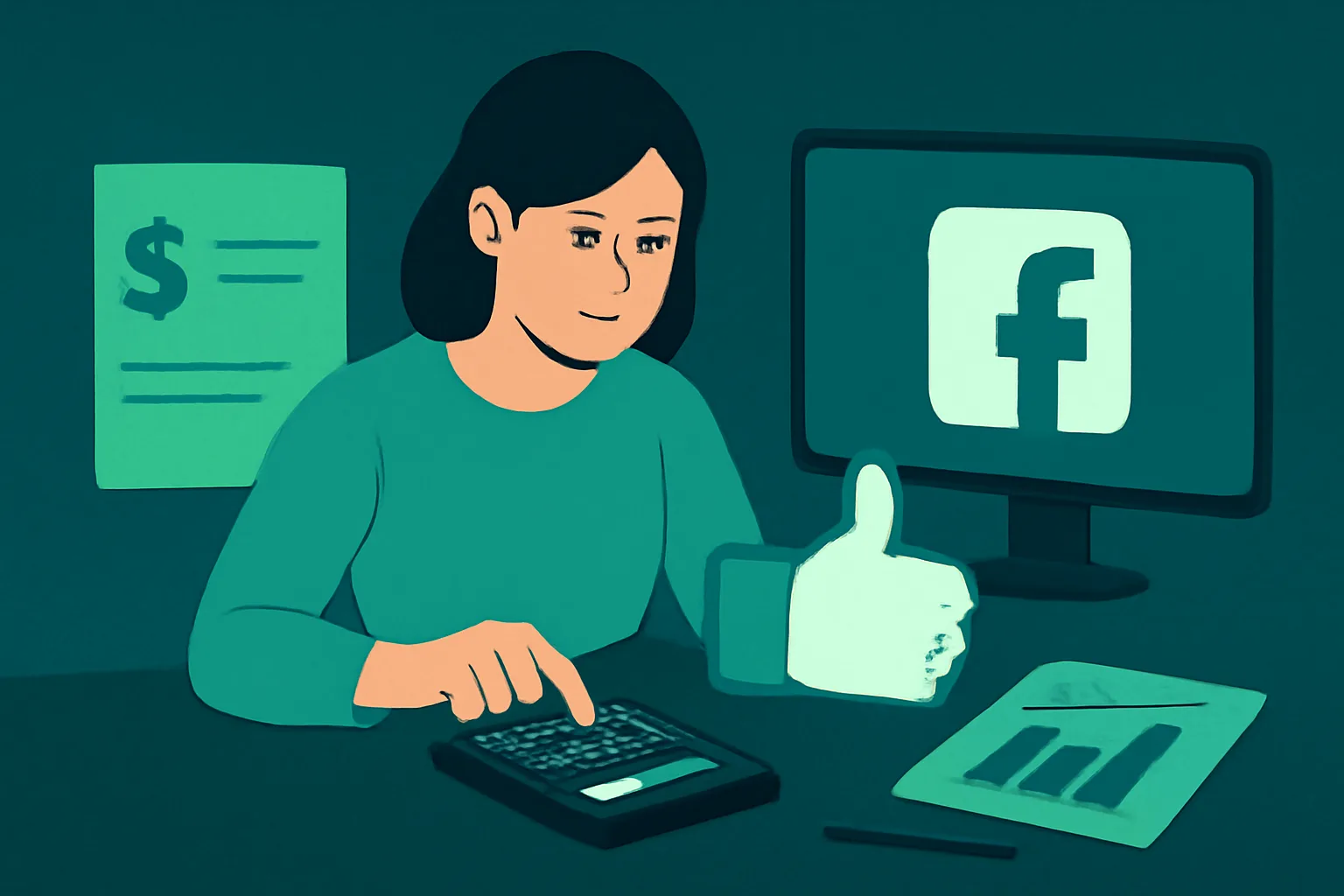 Facebook: คำนวณต้นทุนต่อไลค์ บริการเสริม vs. คอนเทนต์ Organic