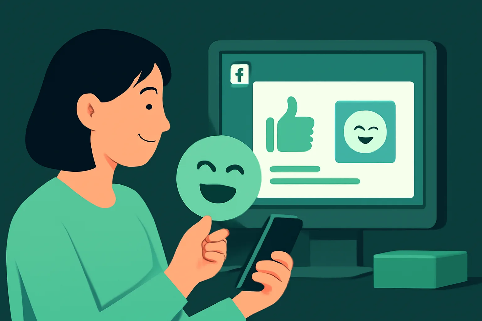 Facebook: เลือกบริการ 'เพิ่มไลค์โพสต์ (Emoji)' สื่อสารอารมณ์สินค้าโดนใจ