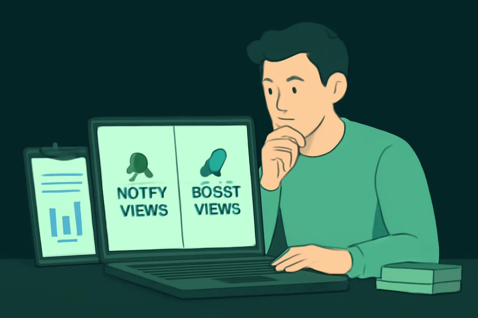 เปรียบเทียบ Notify Views vs. Boost Views: เลือกบริการเพิ่มยอดวิว TikTok แบบไหนคุ้มค่าสำหรับร้านค้าออนไลน์